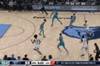 身高太吃亏！河村勇辉几乎空篮的抛投 还是被6号秀萨隆大帽